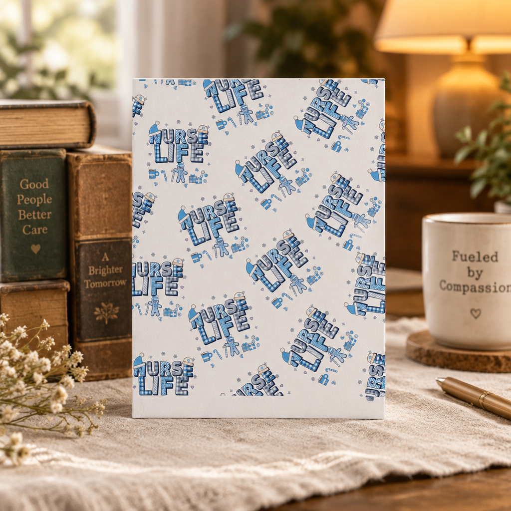 Nurse Christmas Wrapping Paper