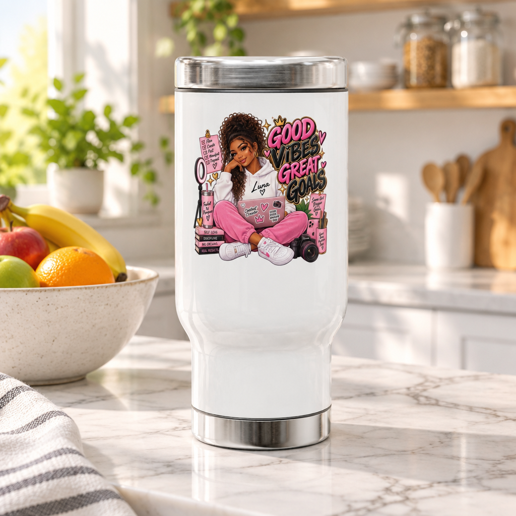 14oz Travel Mug with Handle