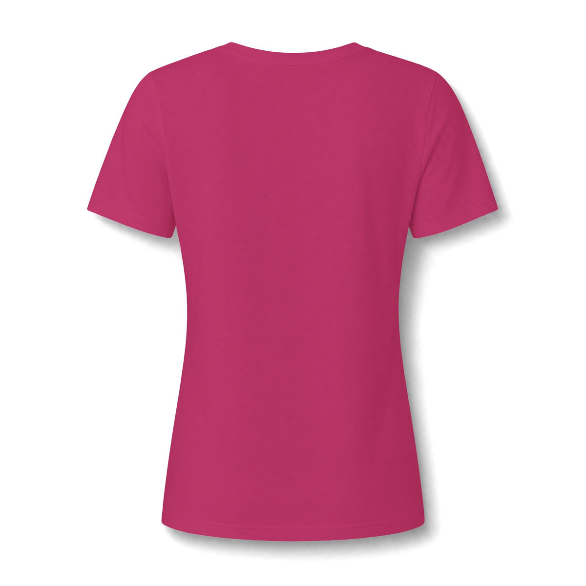 Women's V-Neck T-Shirt -Everything Is Fine Christmas Graphic Print