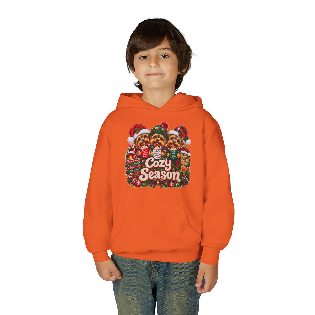Cozy Season Kids' Christmas Hoodie