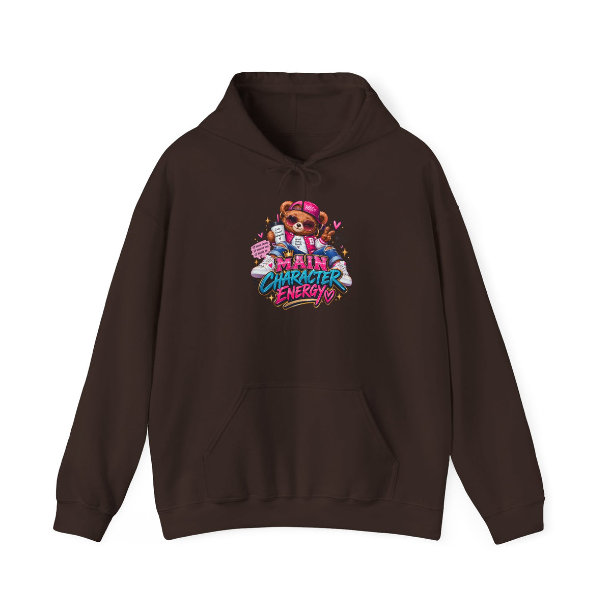 Main Character Energy Graphic Hoodie
