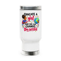 14oz Travel Mug with Handle - Educate a Girl