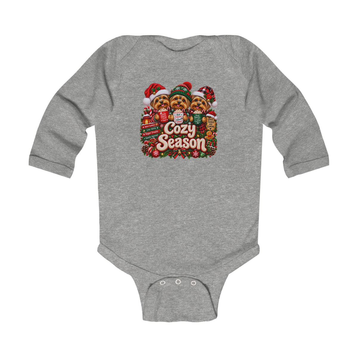 Christmas Infant Long Sleeve Bodysuit