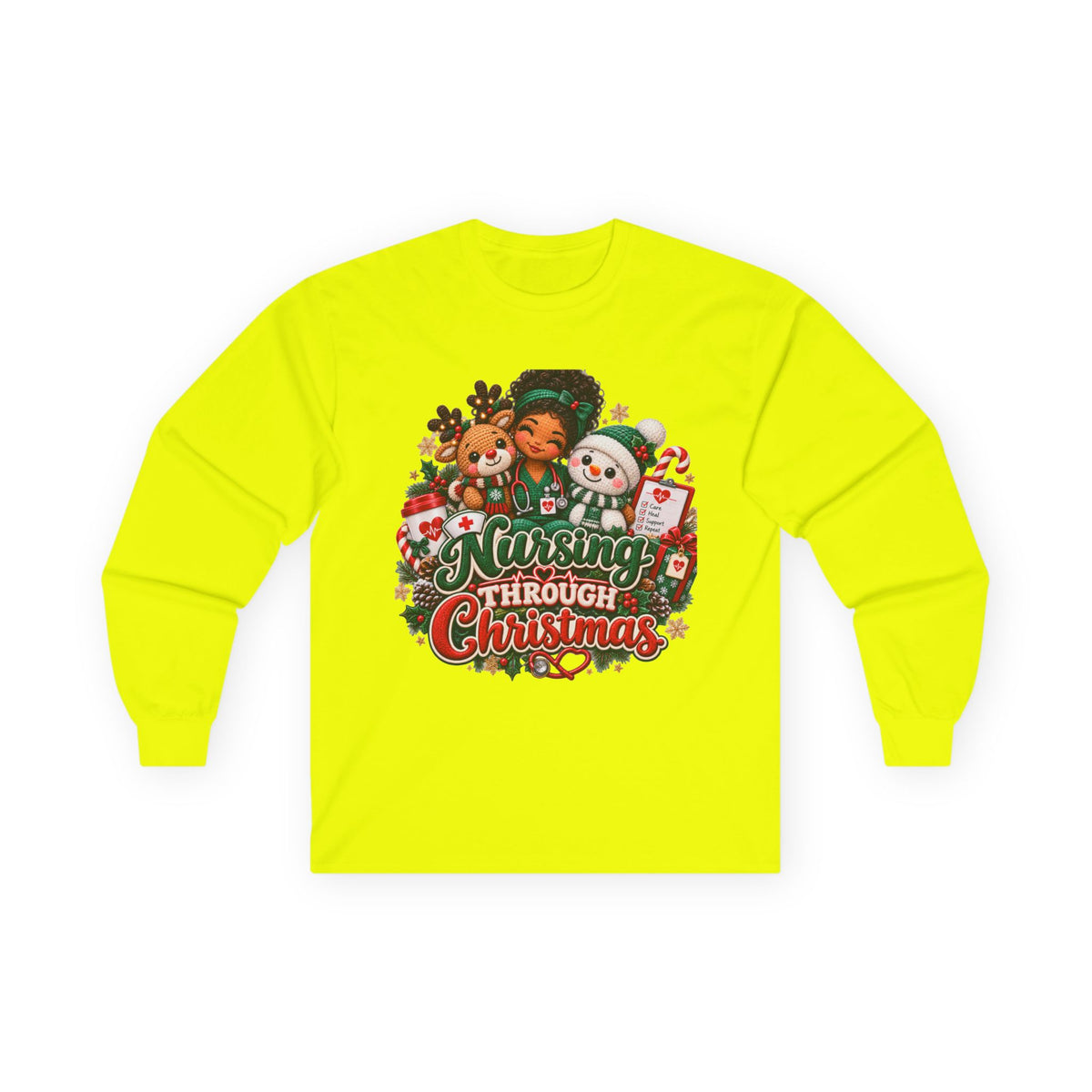 Long Sleeve Tee - Nursing Through Christmas