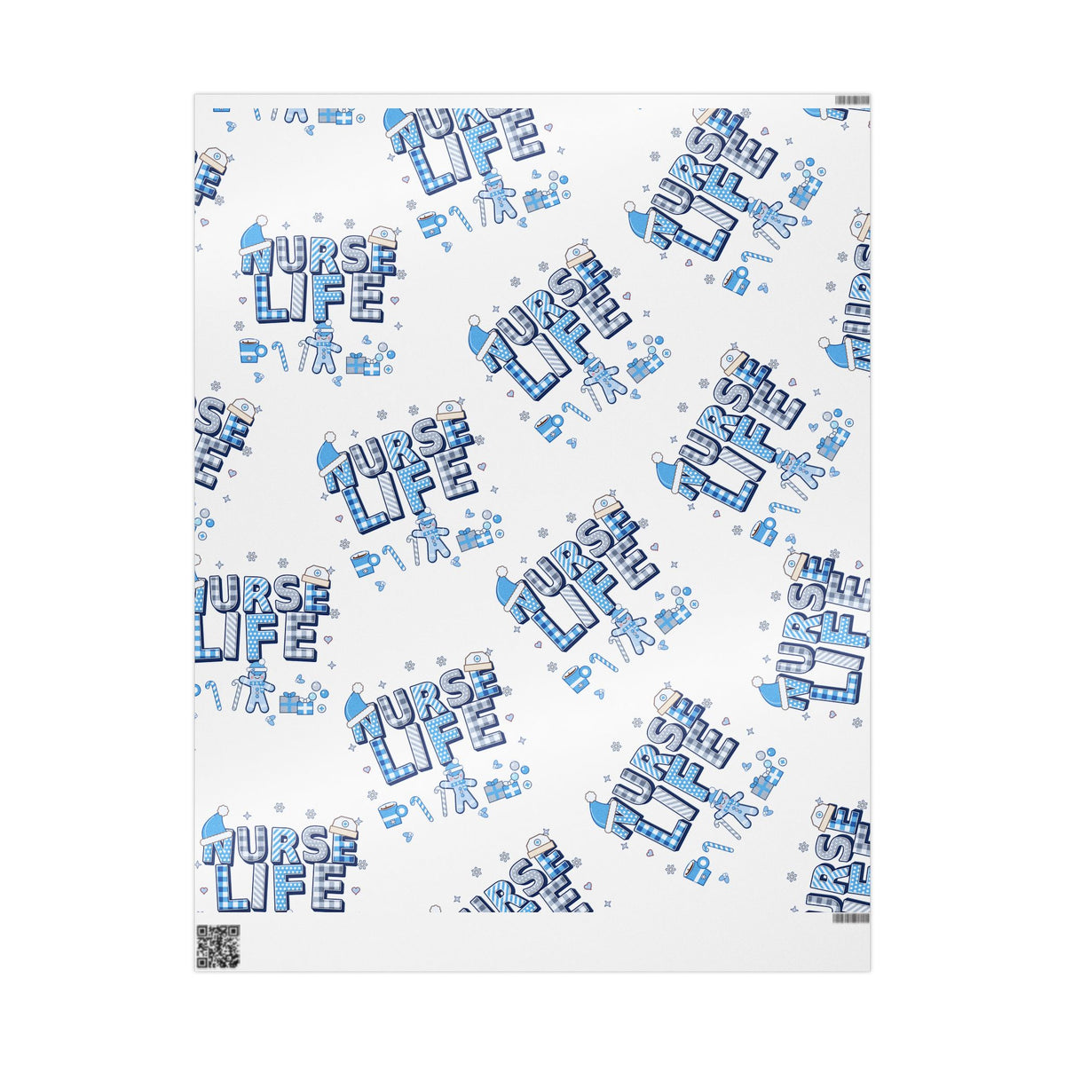 Nurse Christmas Wrapping Paper