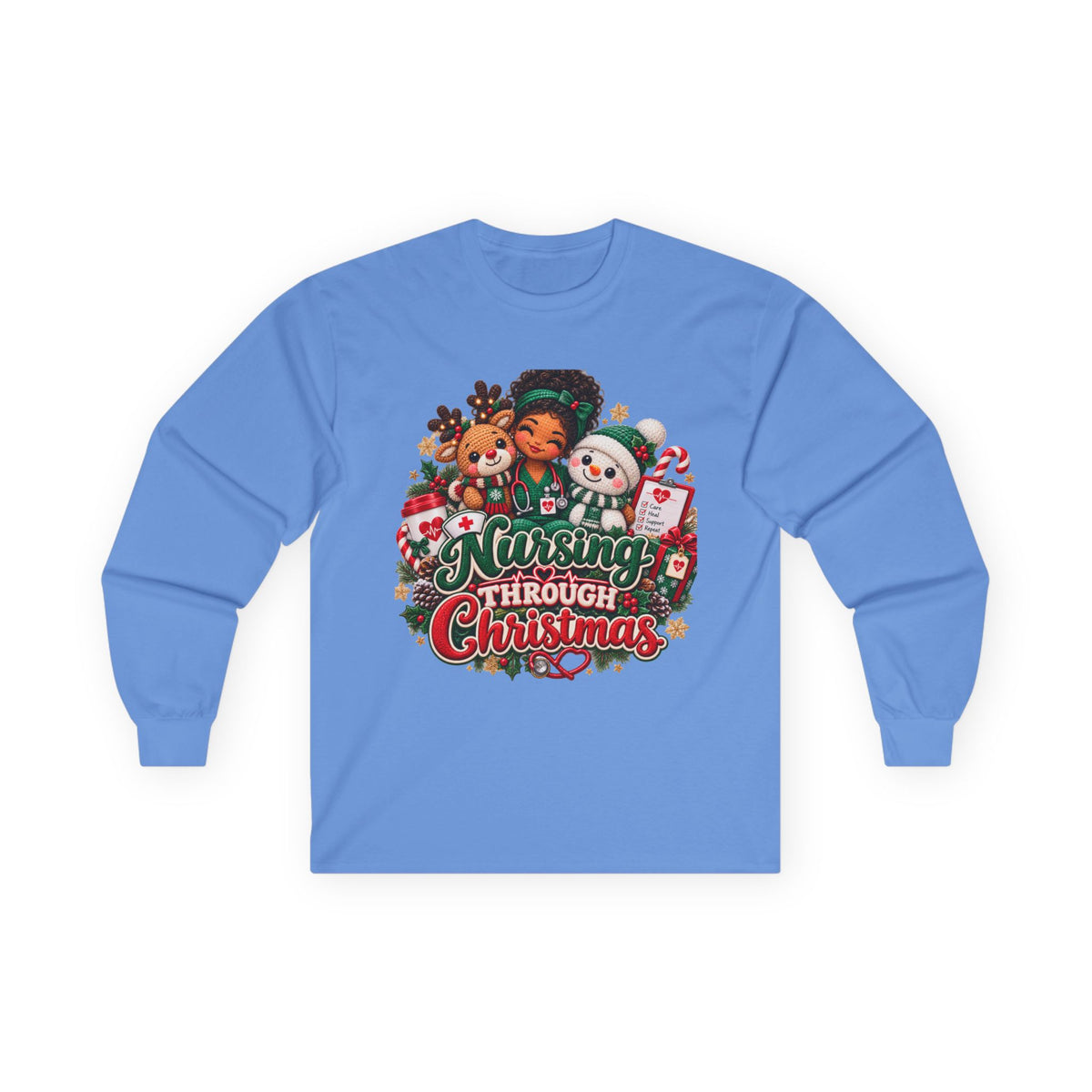 Long Sleeve Tee - Nursing Through Christmas