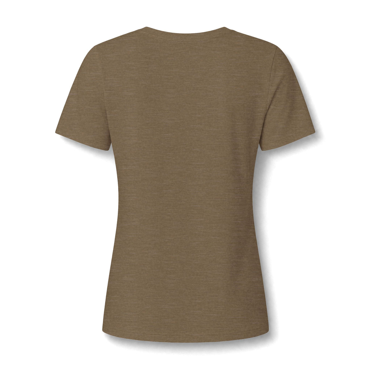 V-Neck Tee - Christmas Gingerbread House Graphic Women's Shirt