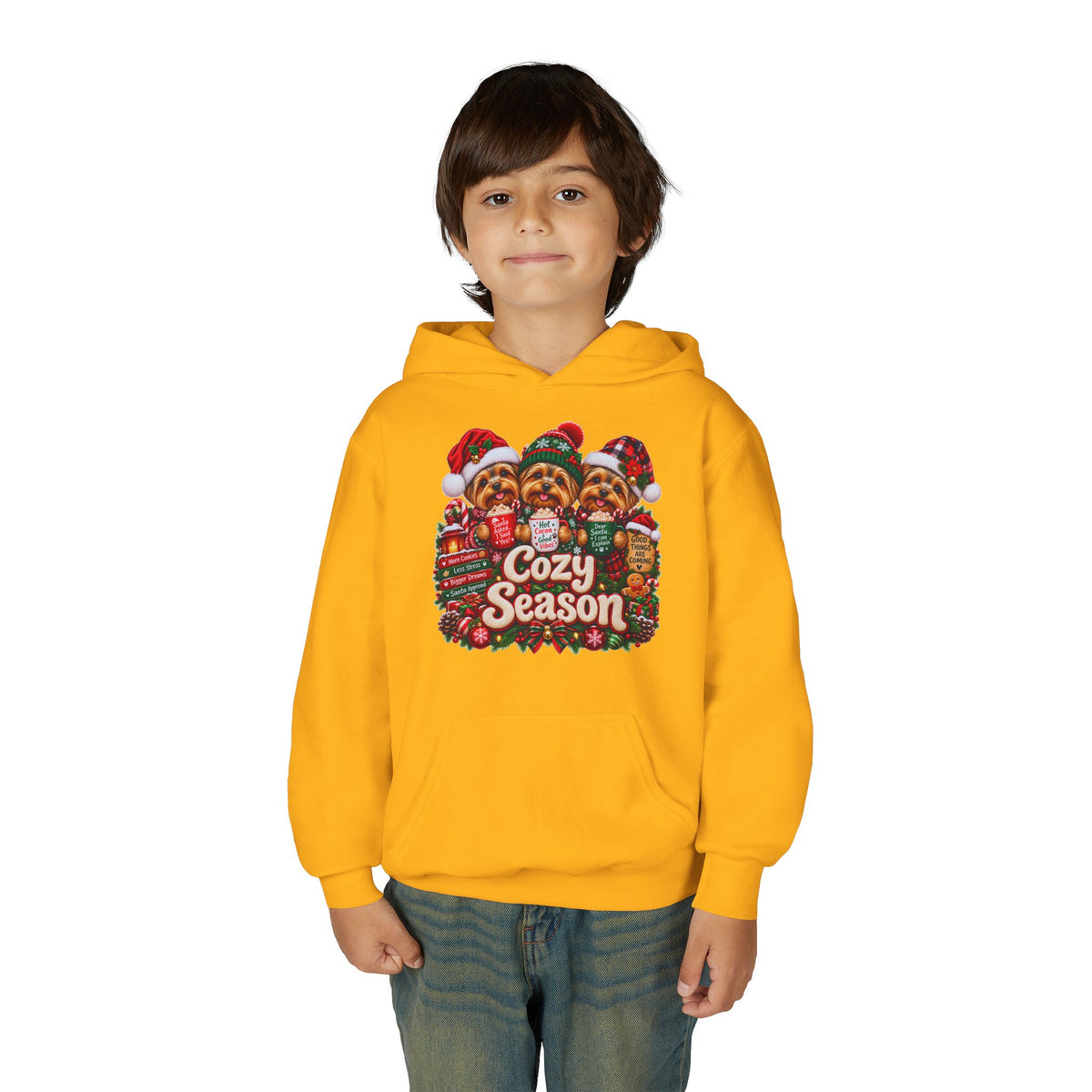 Cozy Season Kids' Christmas Hoodie