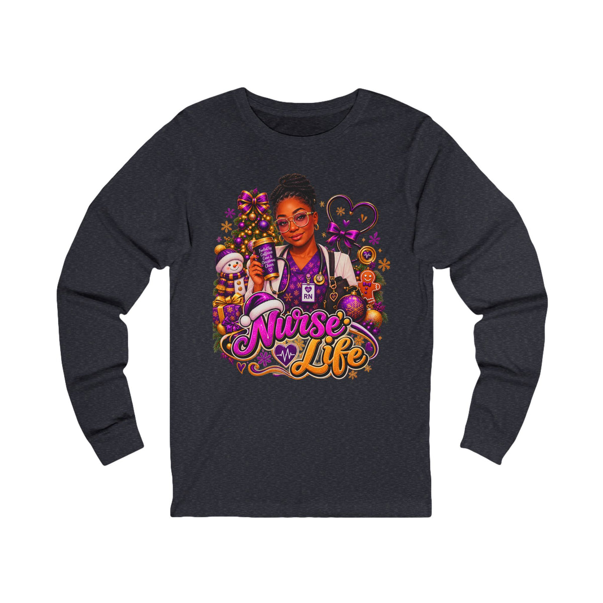 Long Sleeve Tee –Nurse Life