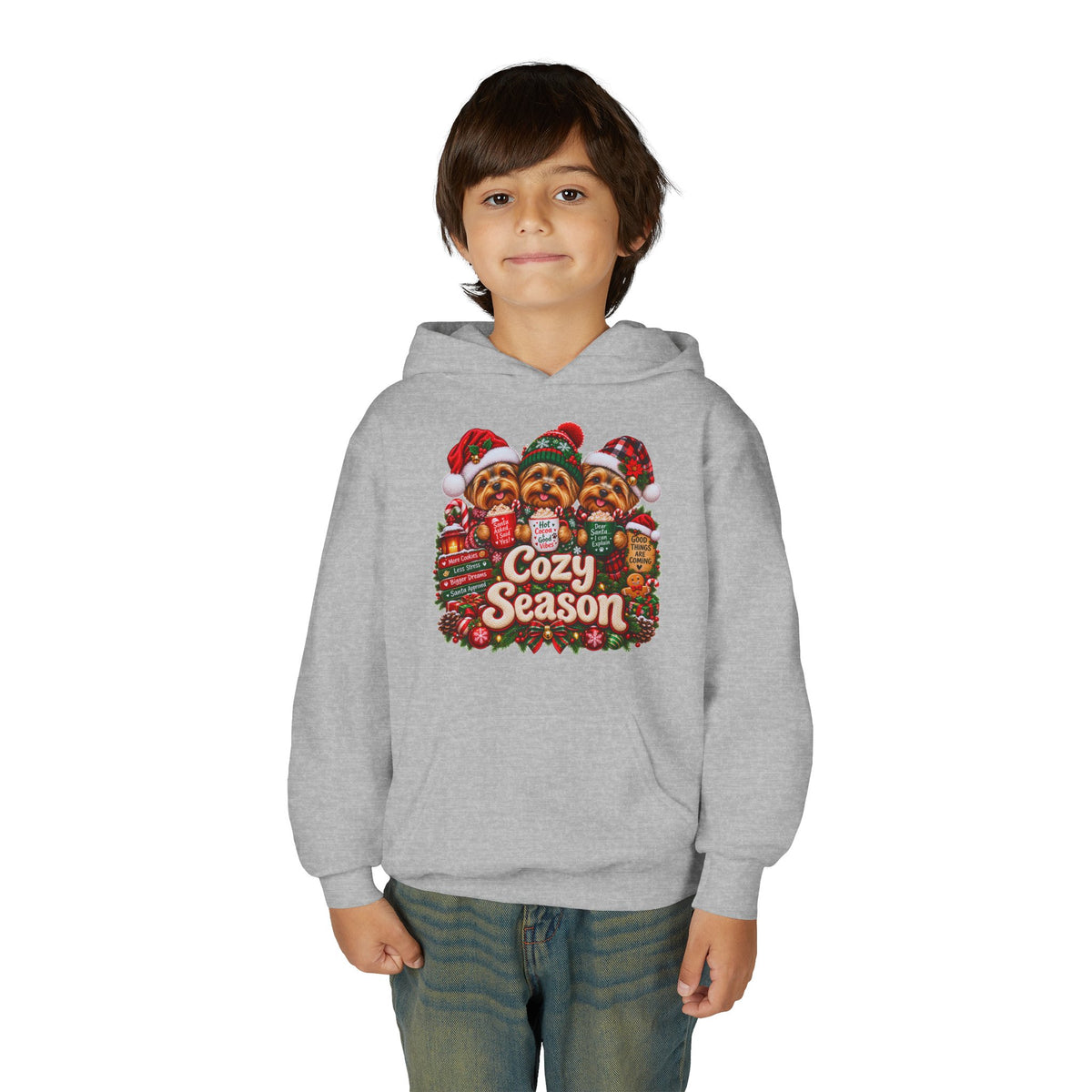 Cozy Season Kids' Christmas Hoodie