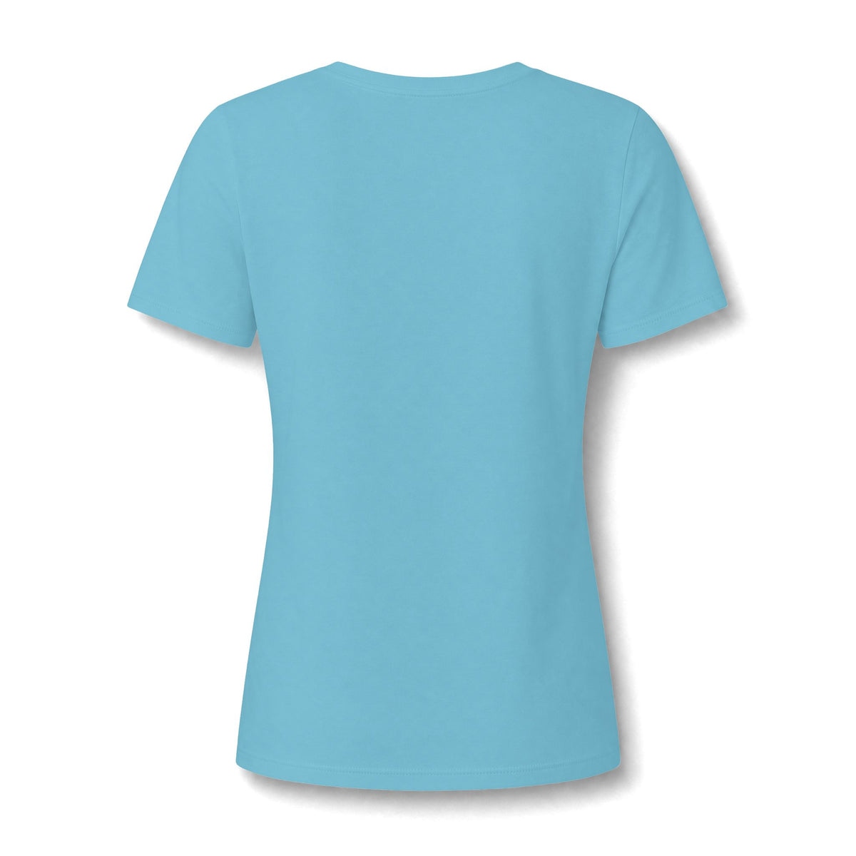 V-Neck Tee - Christmas Gingerbread House Graphic Women's Shirt