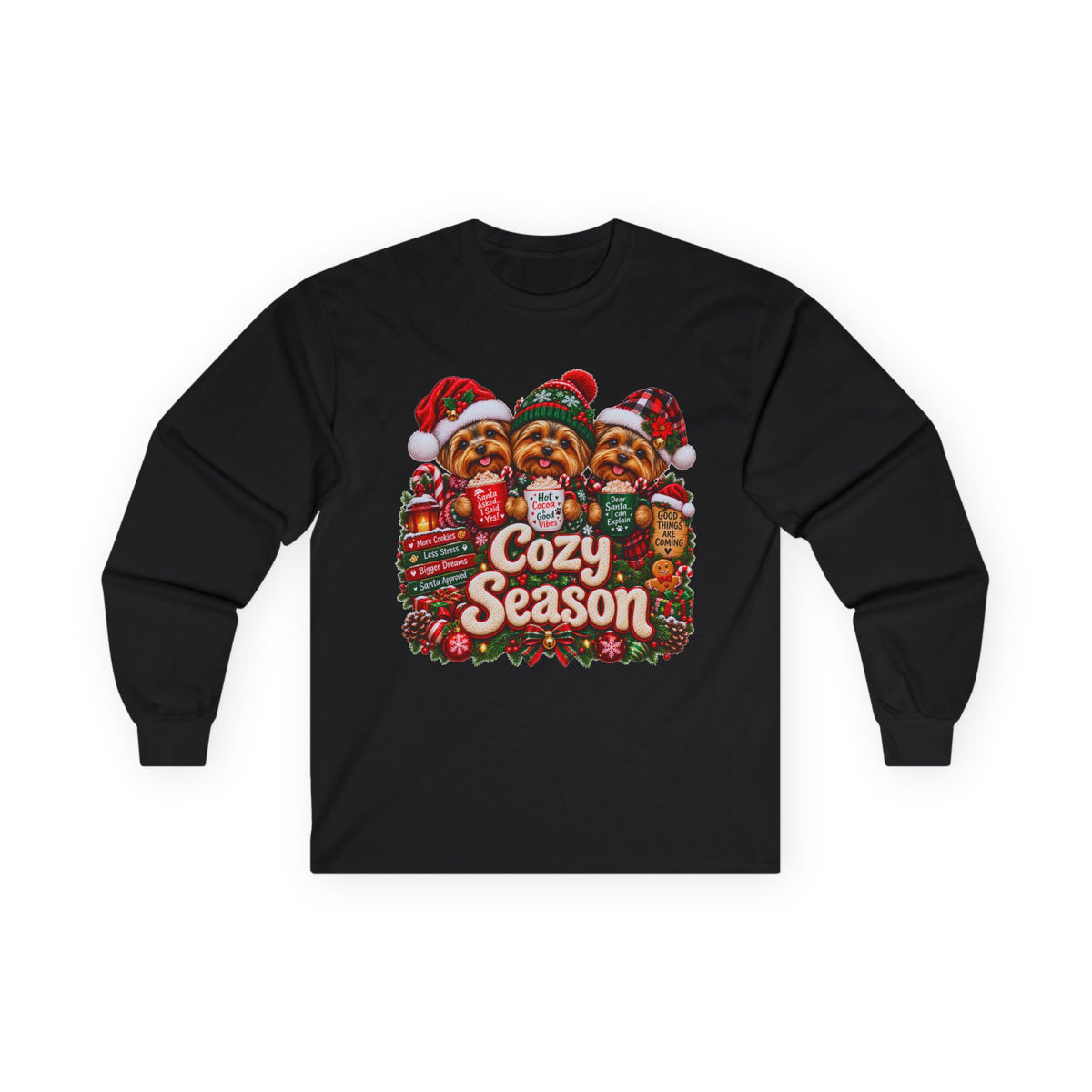Cozy Christmas Long Sleeve Tee