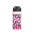 You Go Girl Stainless Steel Water Bottle — Inspirational Women Empowerment Design