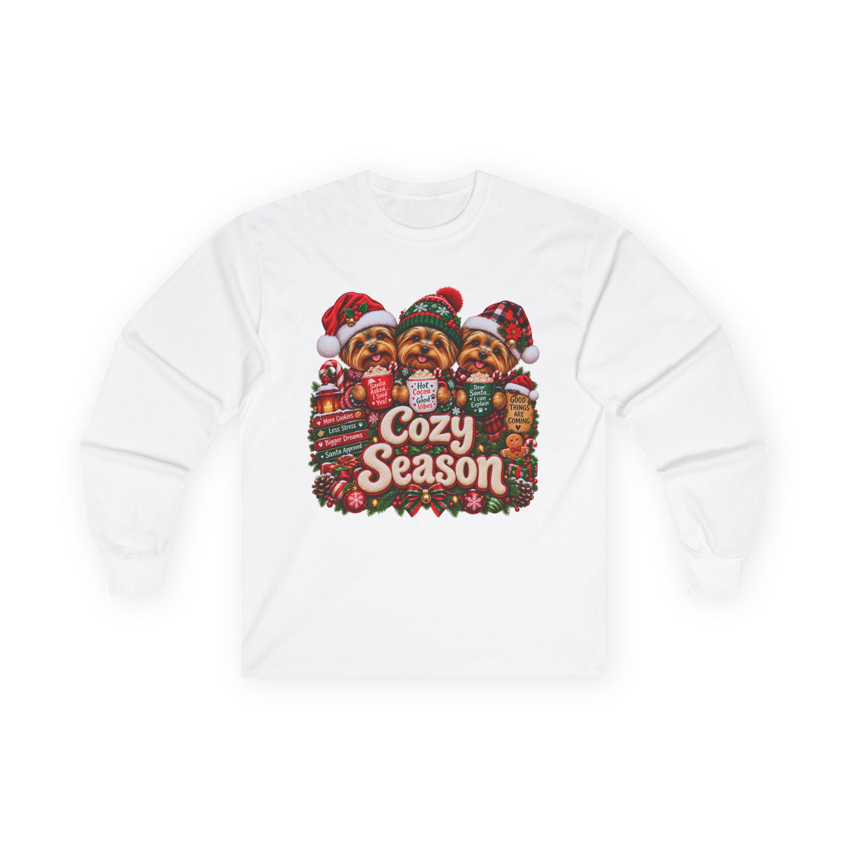 Cozy Christmas Long Sleeve Tee