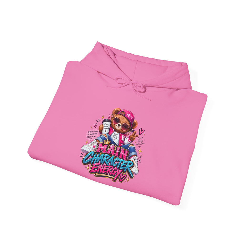 Main Character Energy Graphic Hoodie