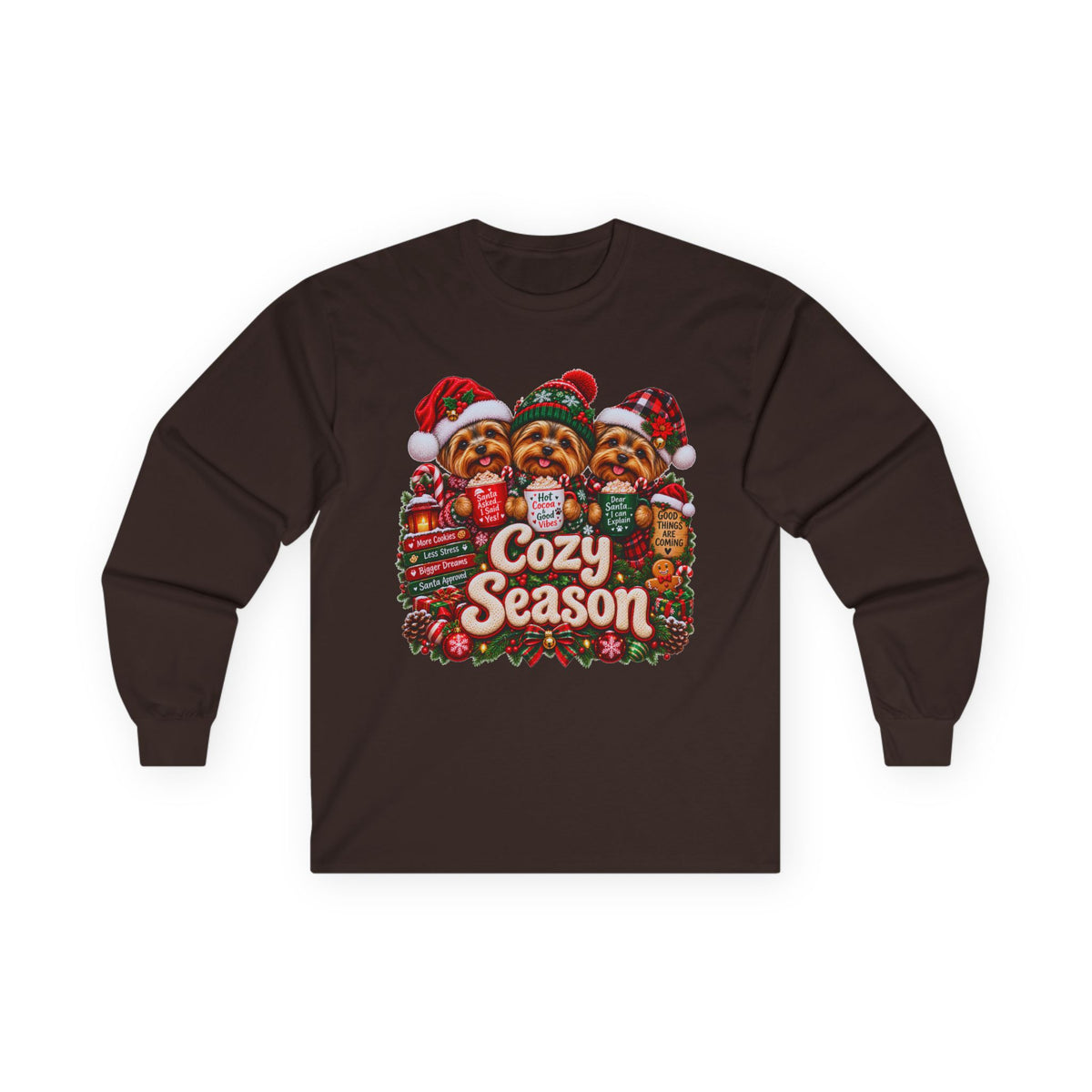 Cozy Christmas Long Sleeve Tee