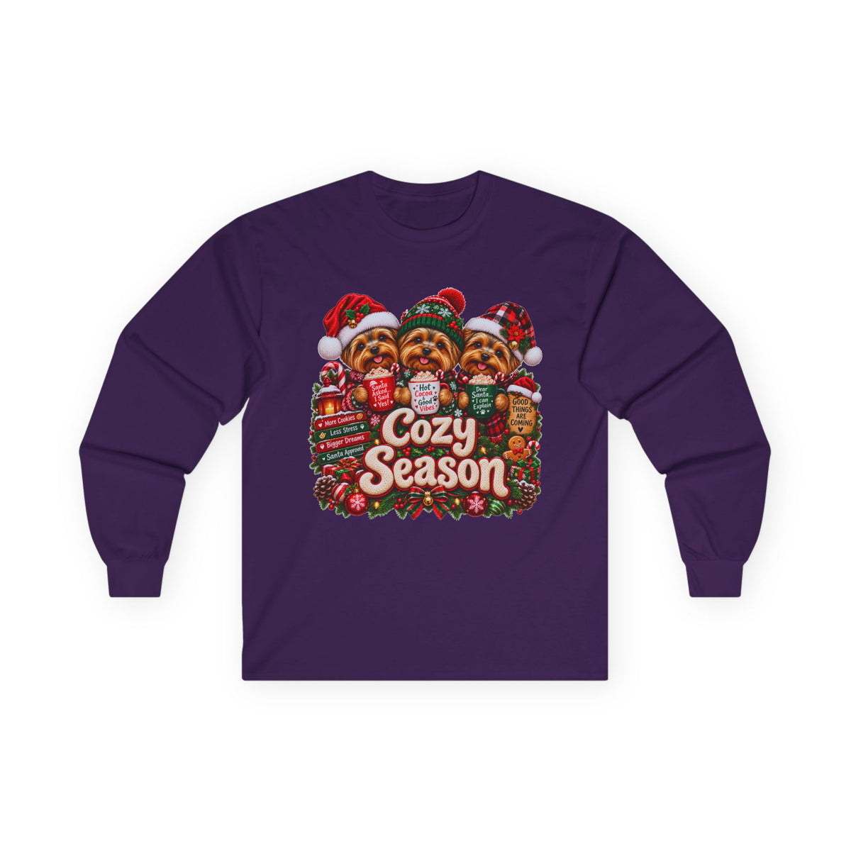 Cozy Christmas Long Sleeve Tee