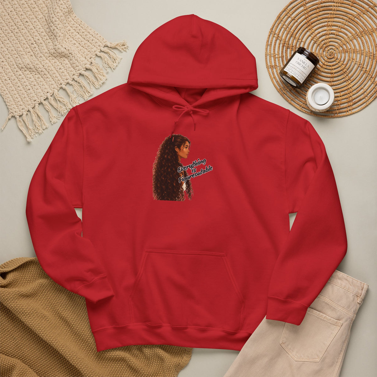 Hoodie — 'Everything Is Figureoutable'