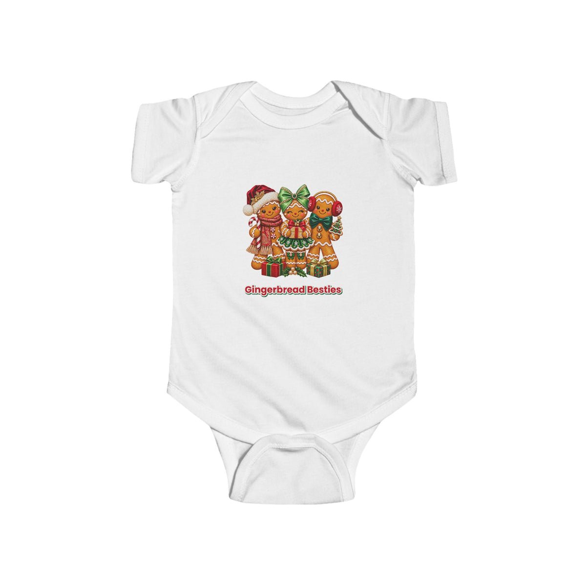 Christmas Gingerbread Infant Onesie