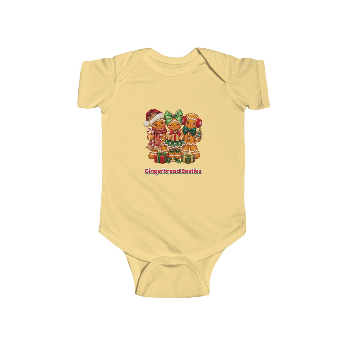 Christmas Gingerbread Infant Onesie