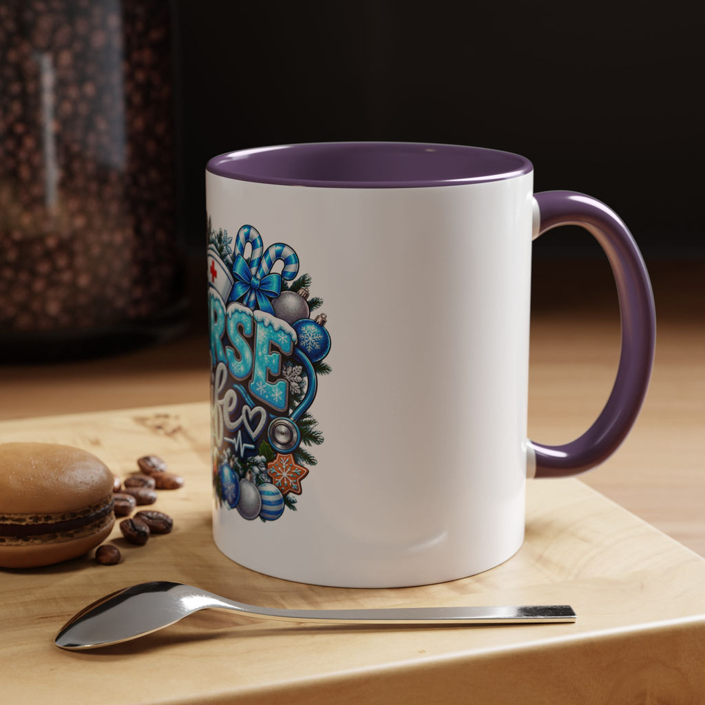 Nurse Life Christmas Coffee Mug - 11oz