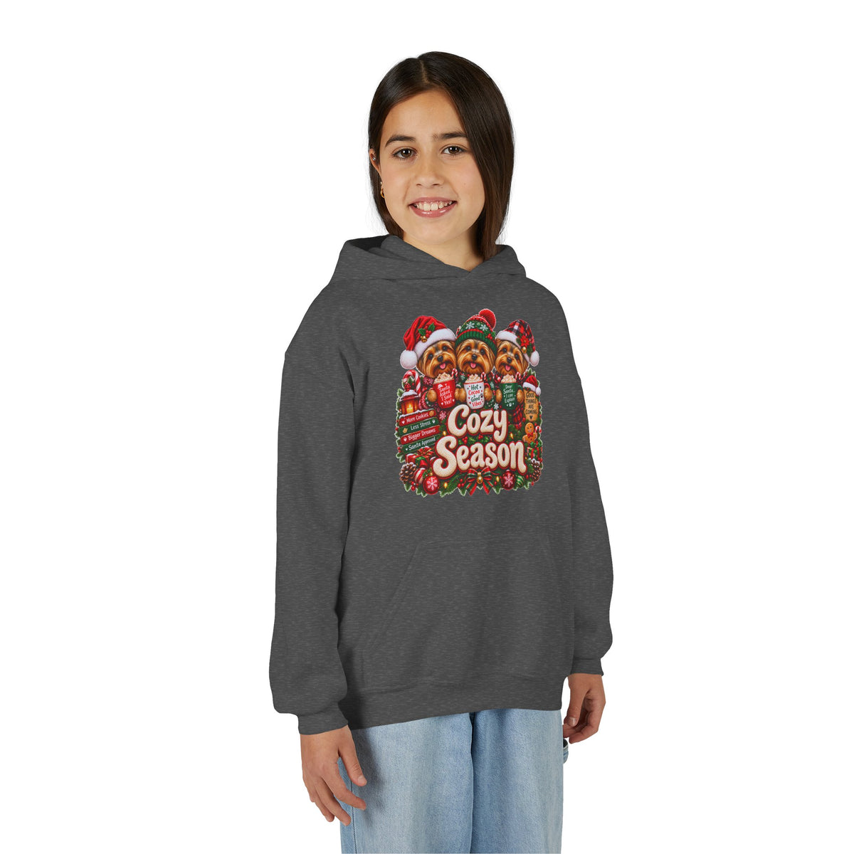 Cozy Season Kids' Christmas Hoodie
