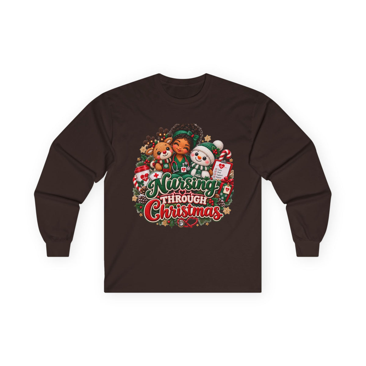 Long Sleeve Tee - Nursing Through Christmas