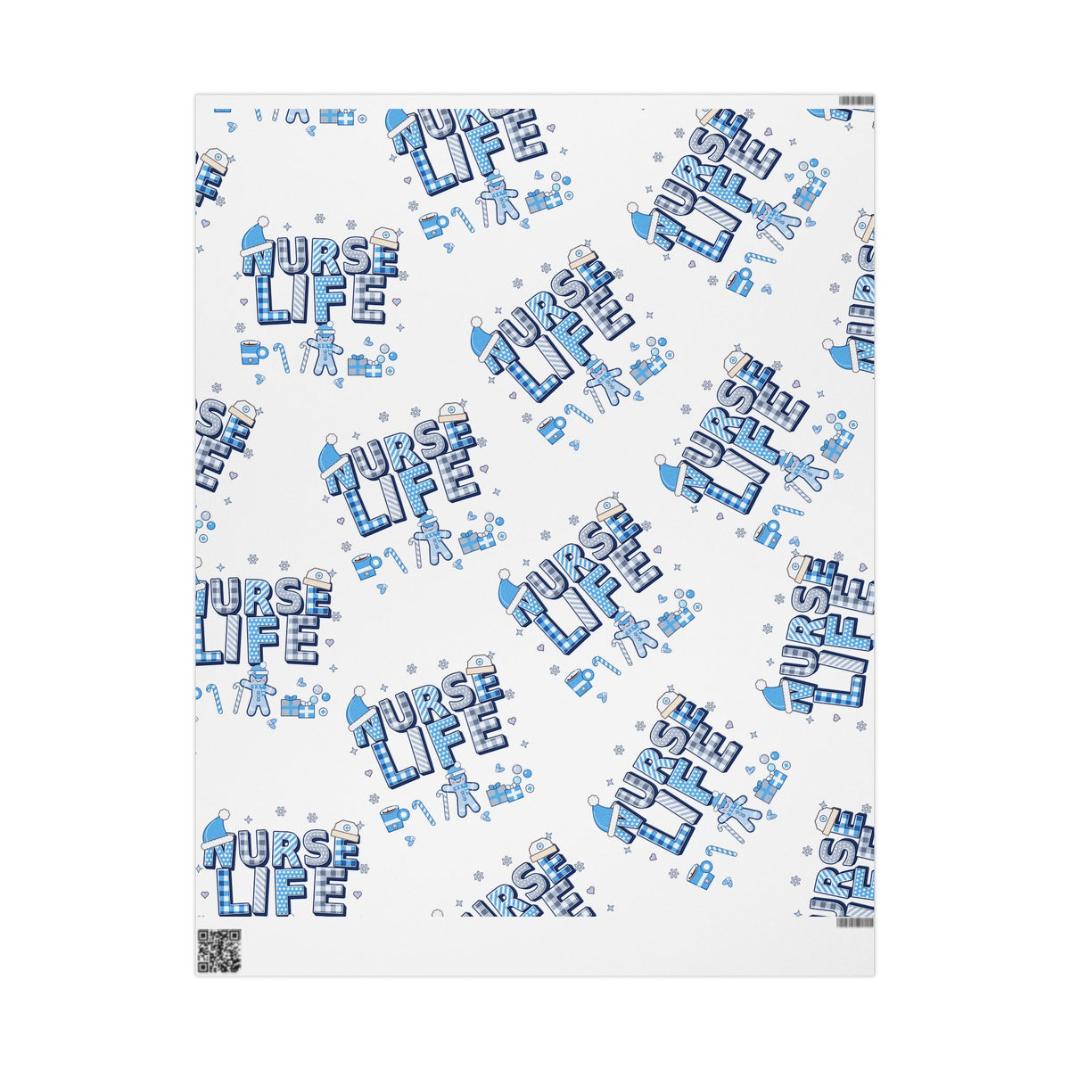 Nurse Christmas Wrapping Paper