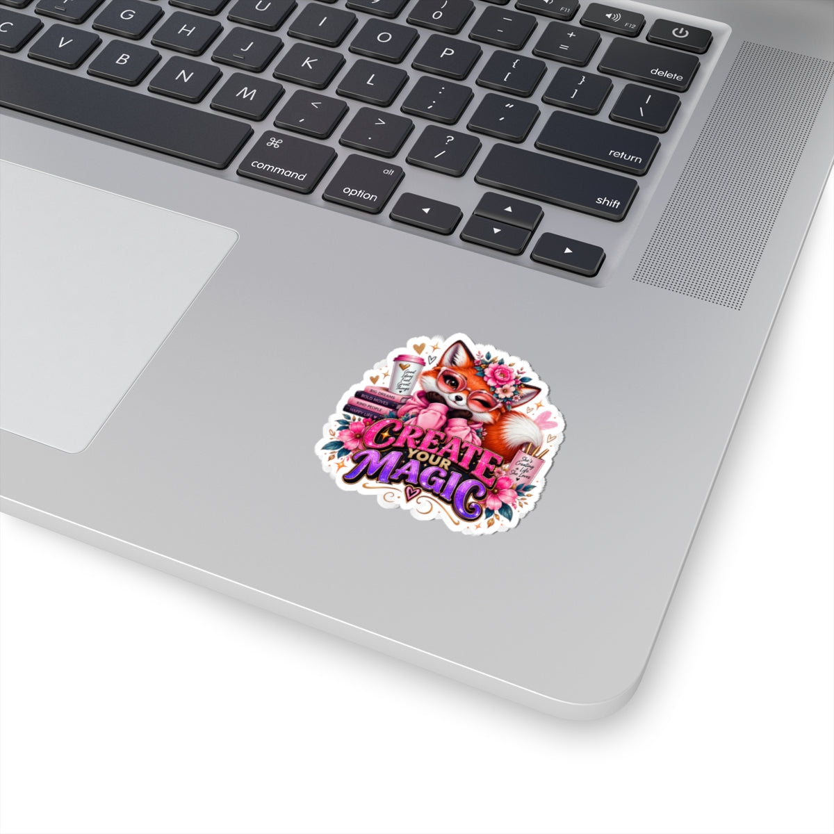Create Your Magic Fox Sticker — for Laptops, Journals & Gifts