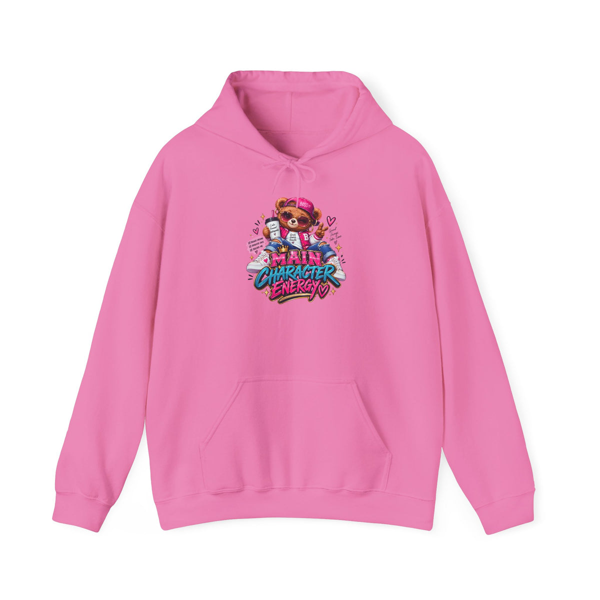 Main Character Energy Graphic Hoodie