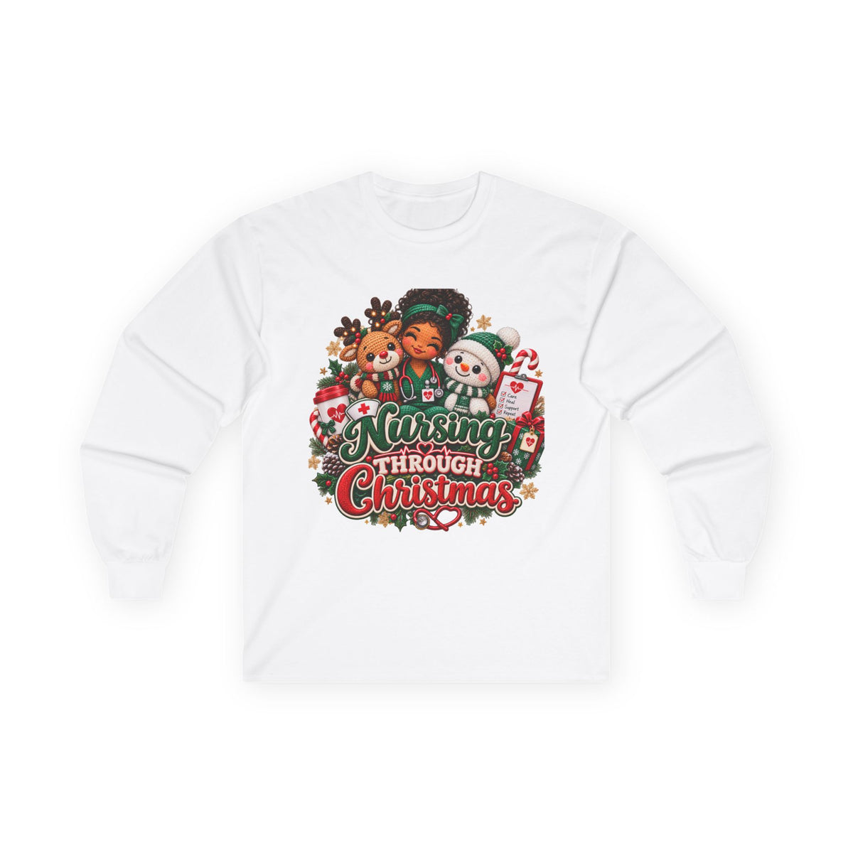 Long Sleeve Tee - Nursing Through Christmas
