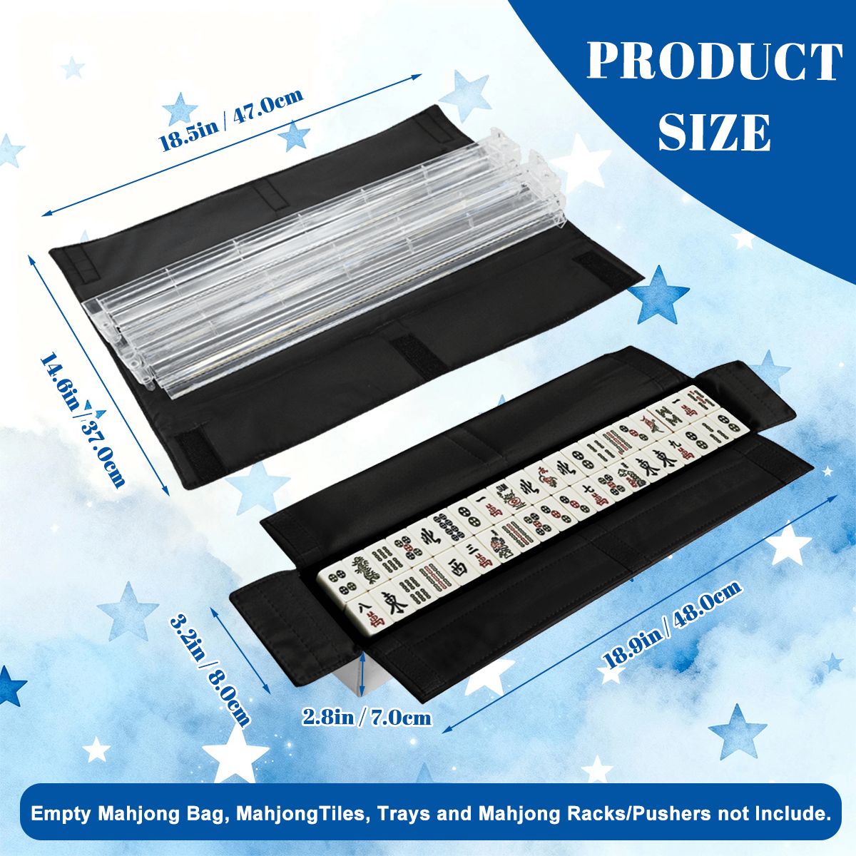 Mahjong Bag Set 3 Pcs