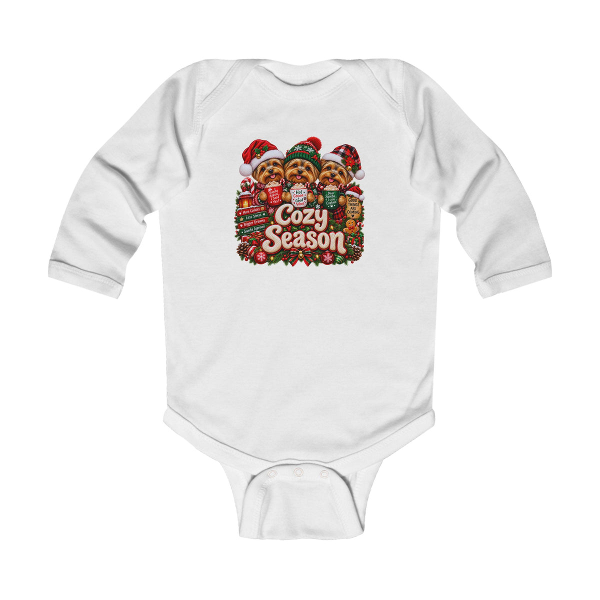 Christmas Infant Long Sleeve Bodysuit