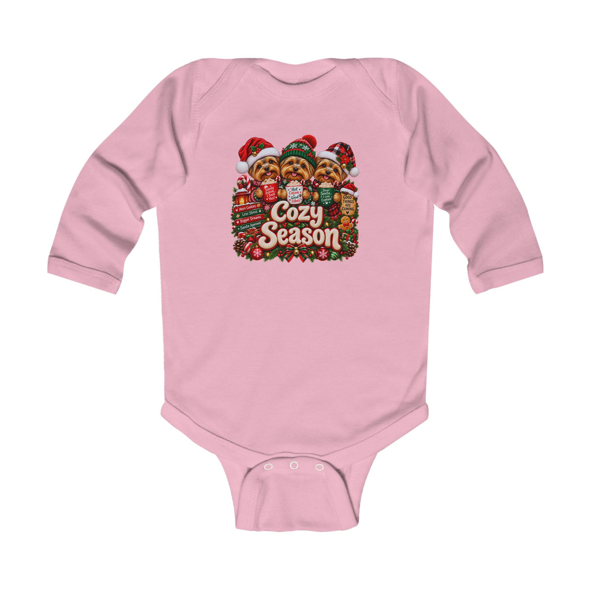 Christmas Infant Long Sleeve Bodysuit