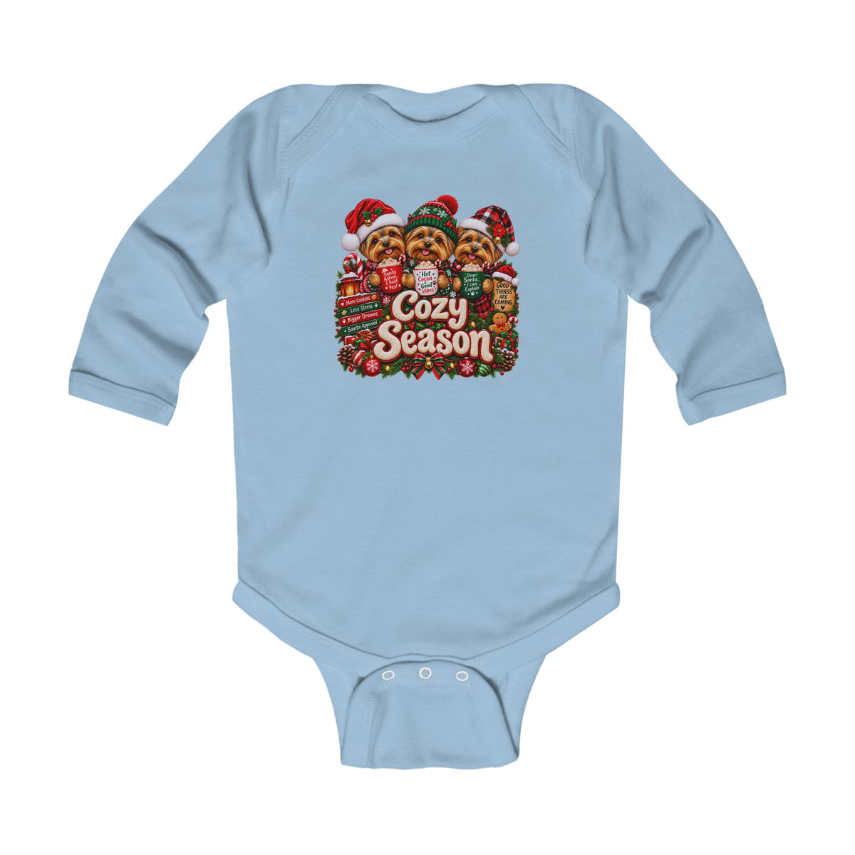 Christmas Infant Long Sleeve Bodysuit