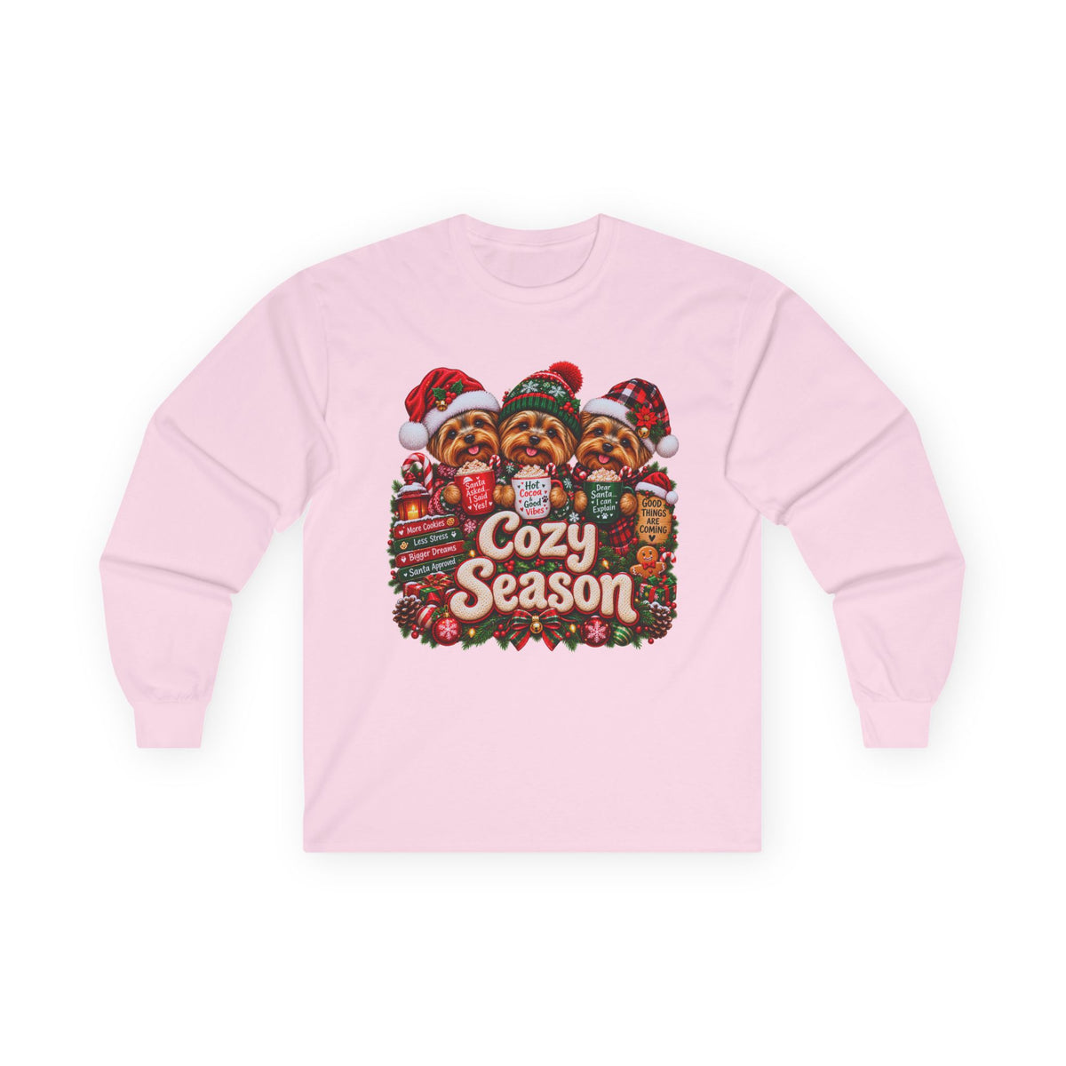 Cozy Christmas Long Sleeve Tee