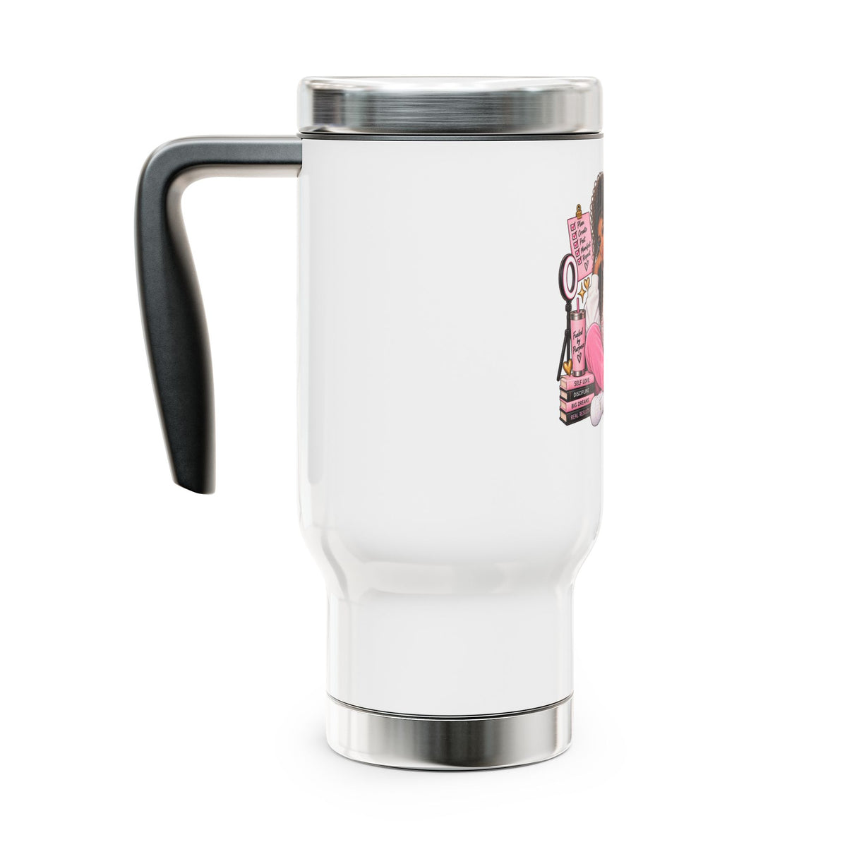 14oz Travel Mug with Handle