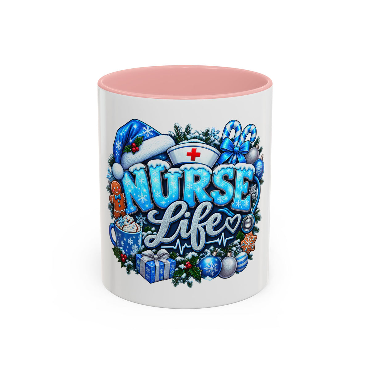 Nurse Life Christmas Coffee Mug - 11oz
