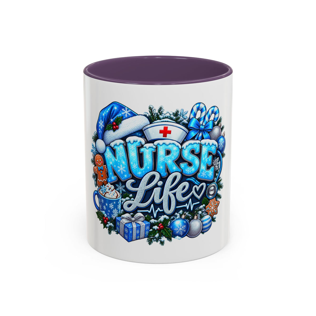 Nurse Life Christmas Coffee Mug - 11oz