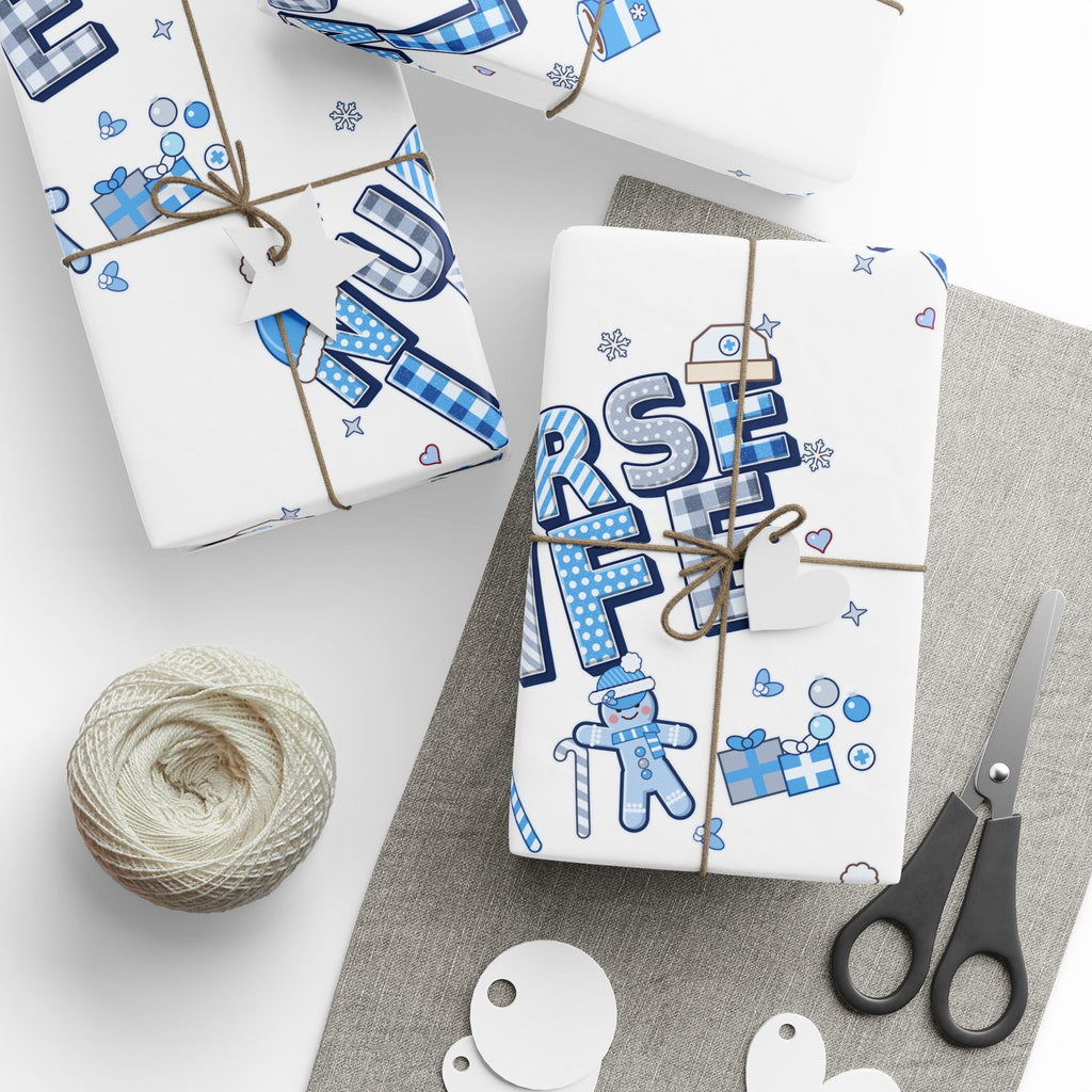 Nurse Christmas Wrapping Paper