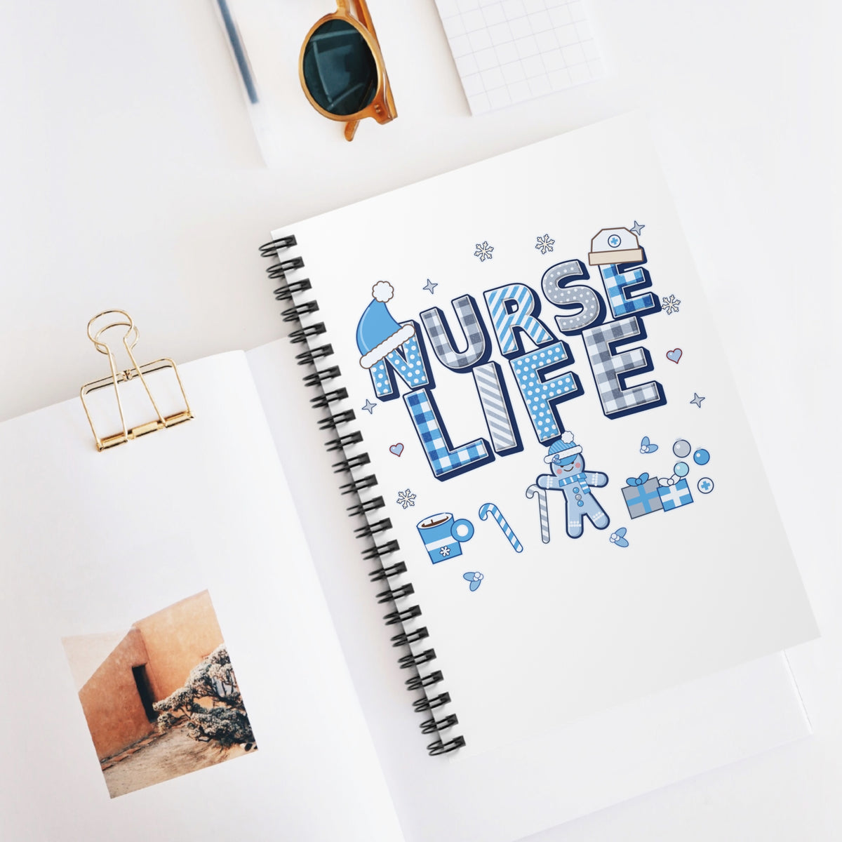 Nurse Life Spiral Notebook