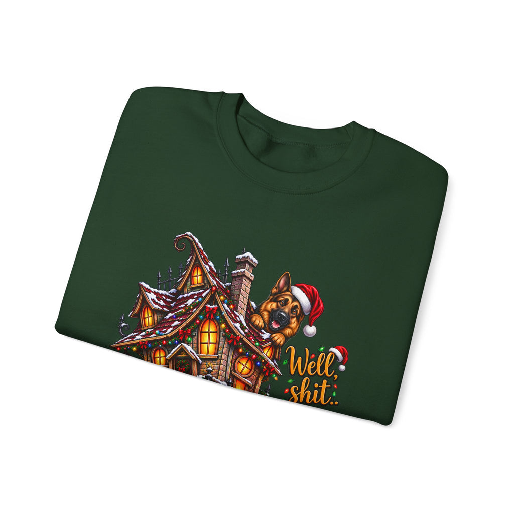 Christmas Gingerbread House Crewneck Sweatshirt