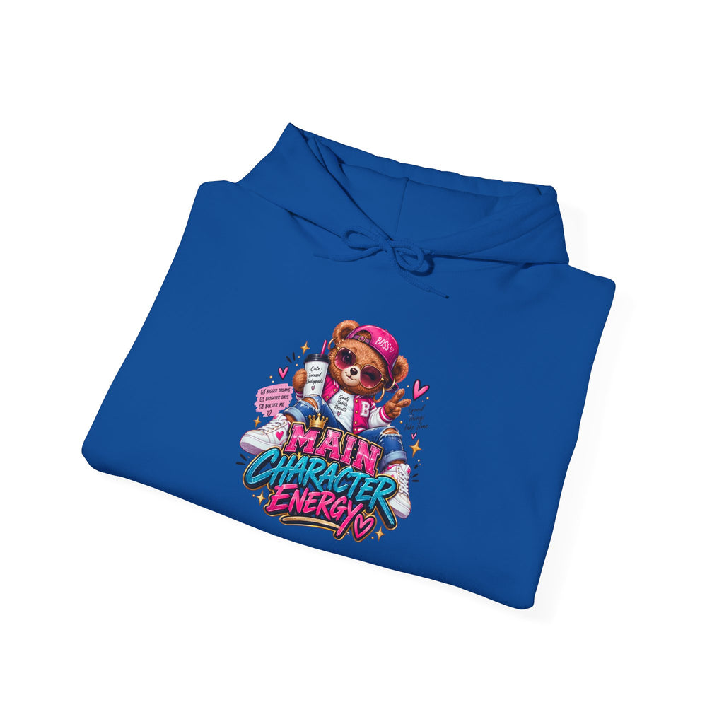 Main Character Energy Graphic Hoodie