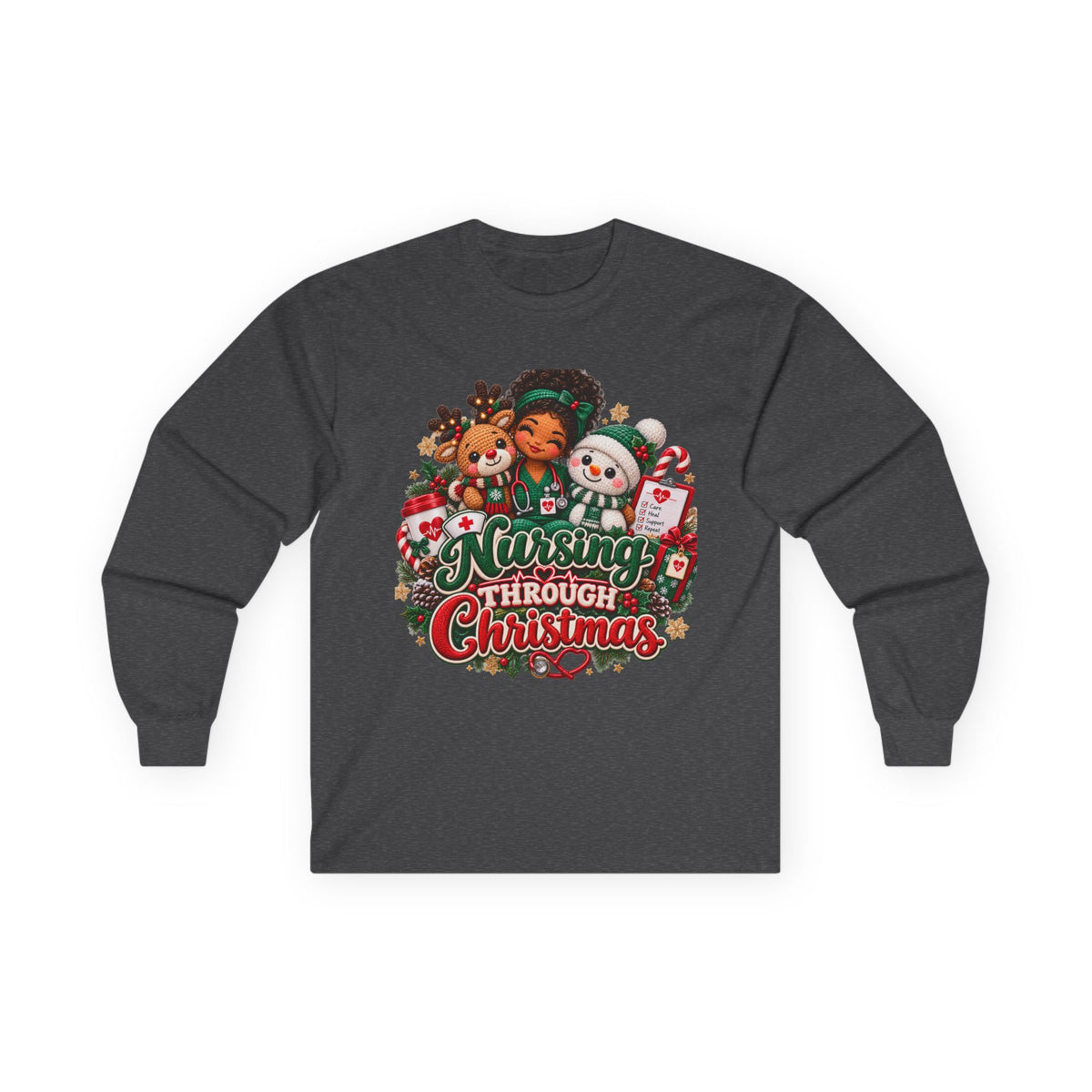 Long Sleeve Tee - Nursing Through Christmas