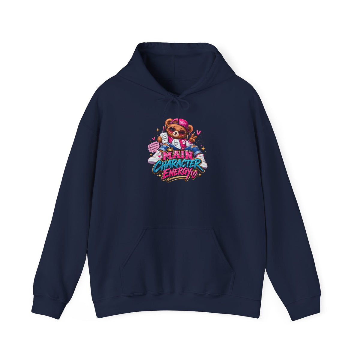 Main Character Energy Graphic Hoodie