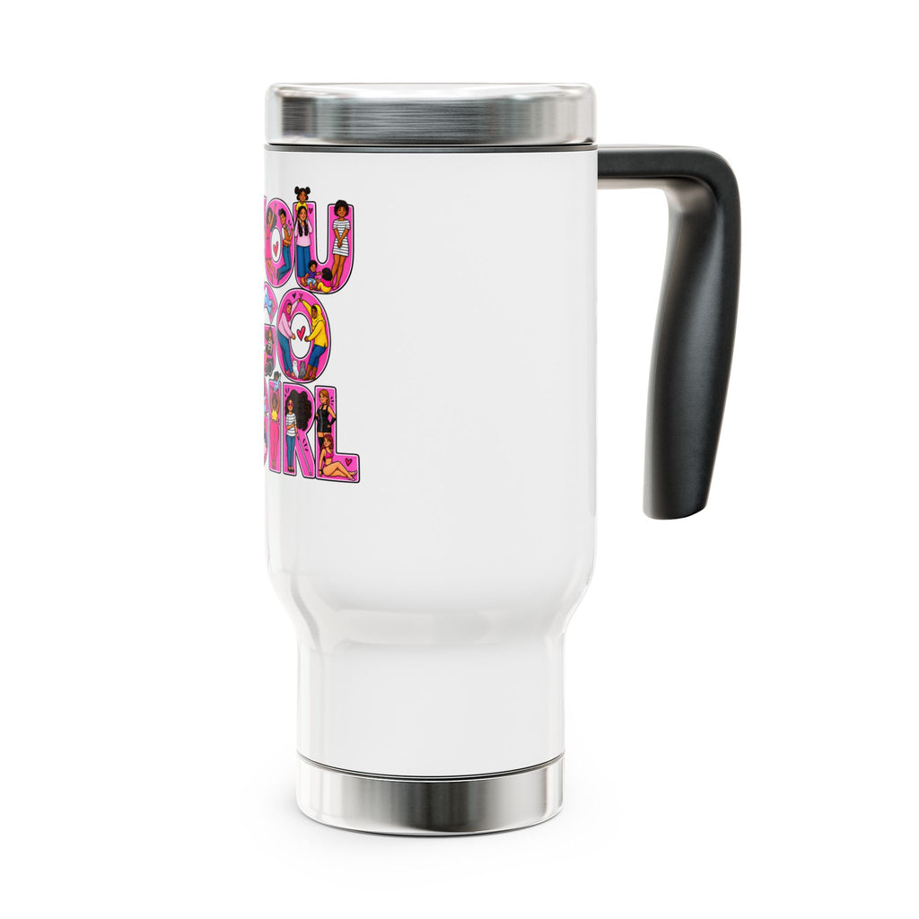 14oz Travel Mug with Handle