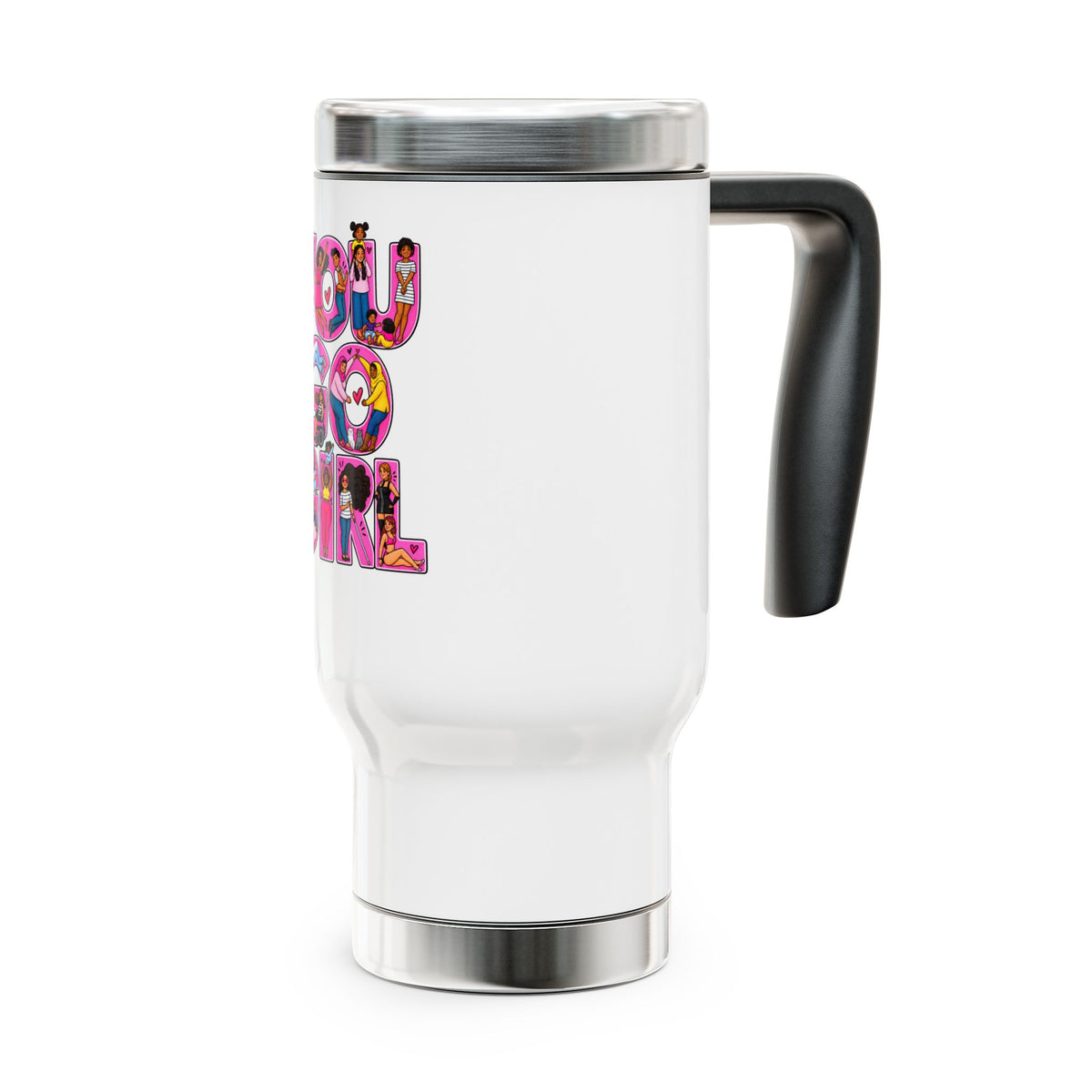14oz Travel Mug with Handle