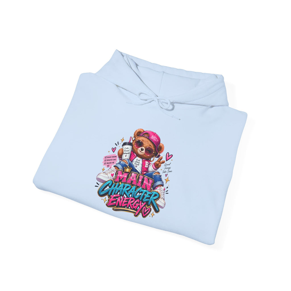 Main Character Energy Graphic Hoodie