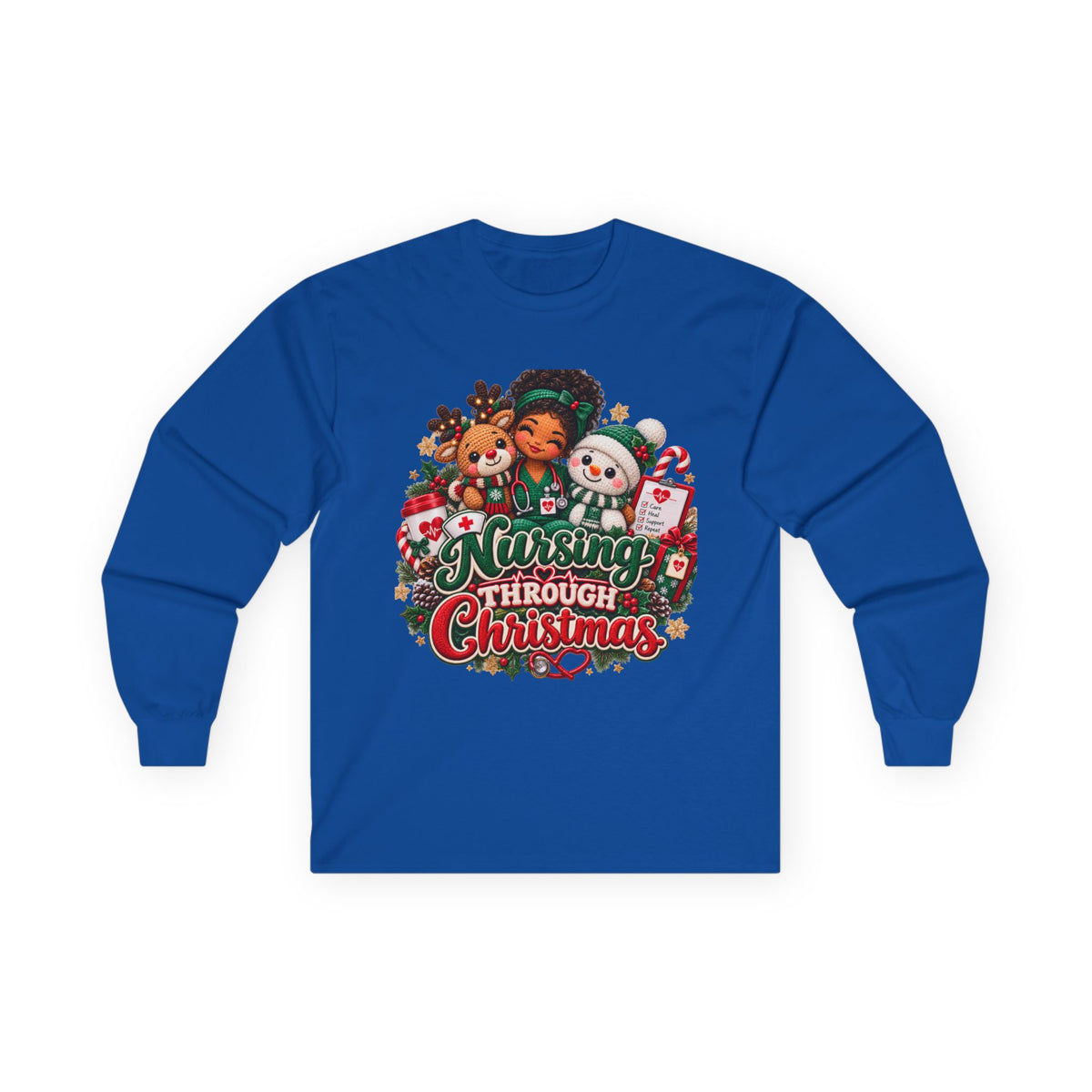 Long Sleeve Tee - Nursing Through Christmas