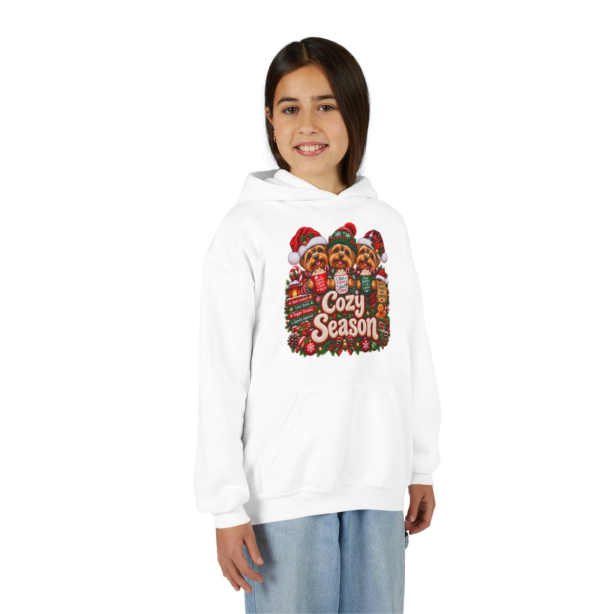 Cozy Season Kids' Christmas Hoodie